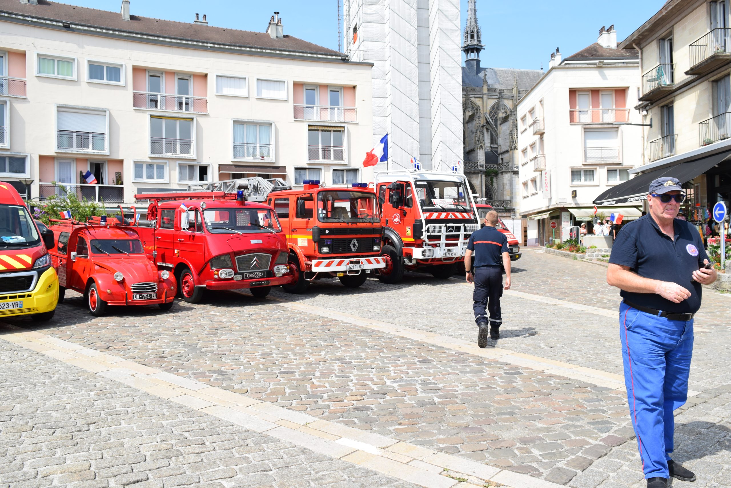 Défilé du 14 juillet à Caudebec en Caux